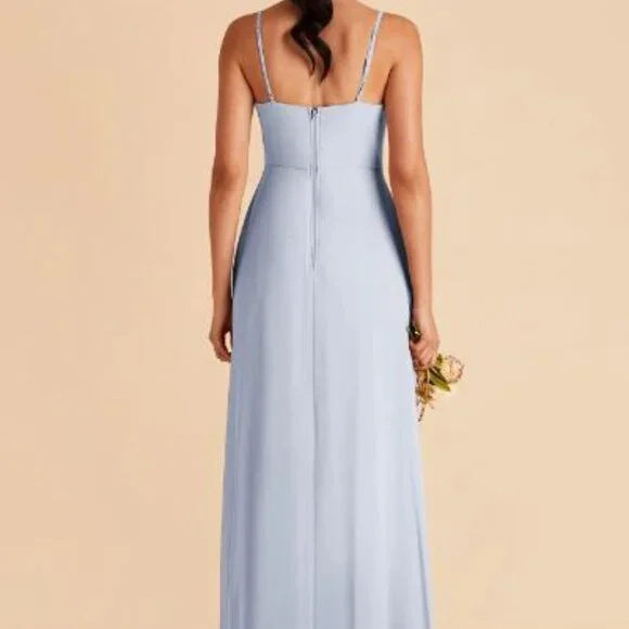 Birdy Grey Amy Ice Blue Chiffon Dress - Picture 2 of 5